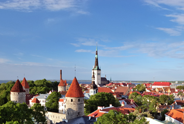 Medieval town of Tallinn - Estonia - Europe tour