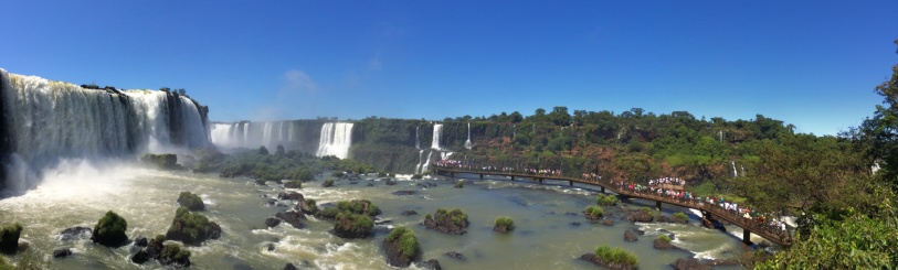 Iguassu Falls in Brazil, Latin America tour