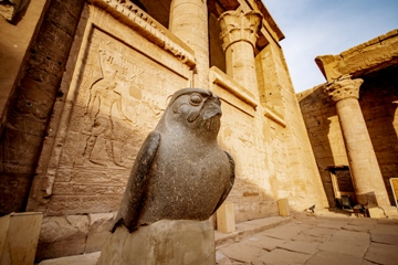 Temple of Horus in Edfu. Egypt tour