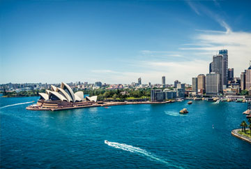Sydney opera house, Australia tour