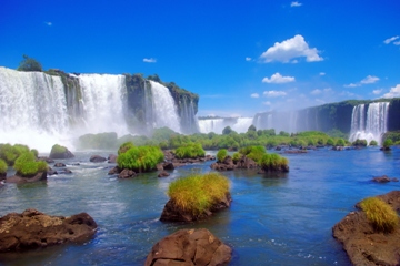 Iguazu Falls in Argentina side, Latin America tour