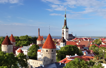 Medieval town of Tallinn - Estonia - Europe tour