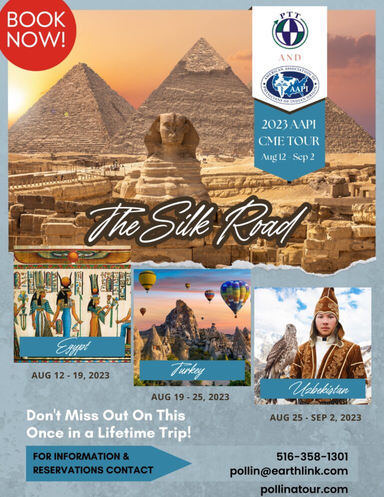 The Silk Road - Egypt, Turkey, Uzbekistan - 2023 AAPI CME Tour